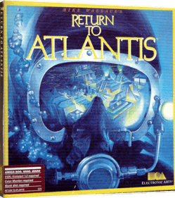 Return to Atlantis - Box - 3D (North America) - 856x965