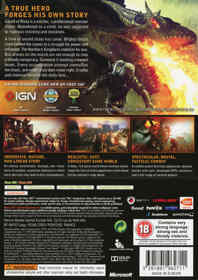 The Witcher 2: Assassins of Kings: Enhanced Edition - Box - Back (United Kingdom) - 6074x8591
