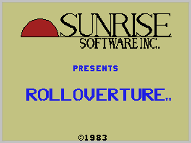 Rolloverture - Screenshot - Game Title (North America) - 256x192