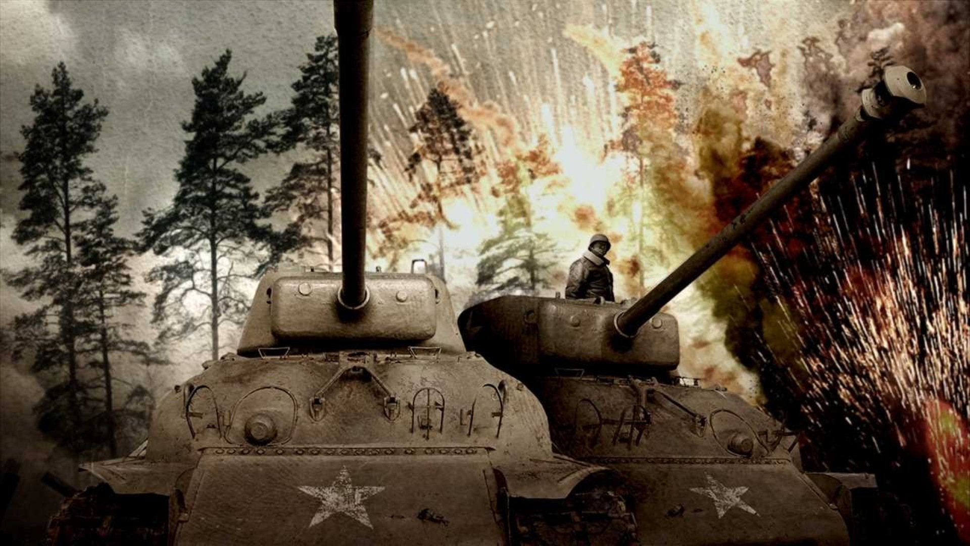 Illustration of History Legends of War: Patton