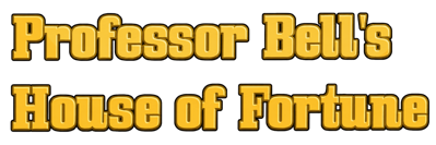 Professor Bell's House of Fortune - Clear Logo (World) - 2172x724