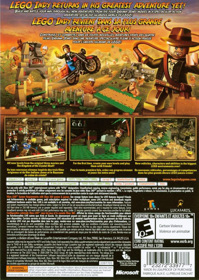 LEGO Indiana Jones 2: The Adventure Continues - Box - Back (North America) - 640x900