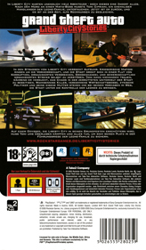 Grand Theft Auto: Liberty City Stories - Box - Back (Europe) - 2303x3942