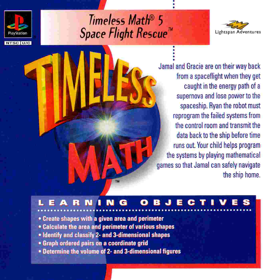 Timeless Math Adventure 5: Space Flight Rescue - Box - Front (North America) - 1099x1100