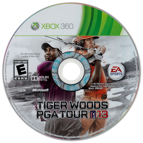 Tiger Woods PGA Tour 13 - Disc (North America) - 900x900