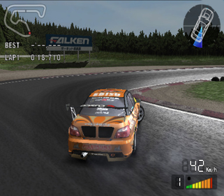 Professional Drift: D1 Grand Prix Series 2005 - Screenshot - Gameplay (World) - 512x448