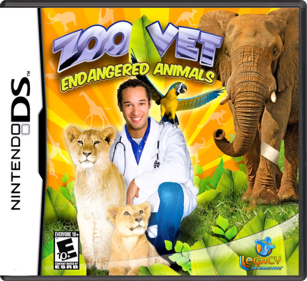 Zoo Vet: Endangered Animals - Box - Front - Reconstructed (North America) - 774x708