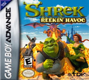 Shrek: Reekin' Havoc - Box - Front (North America) - 1090x976