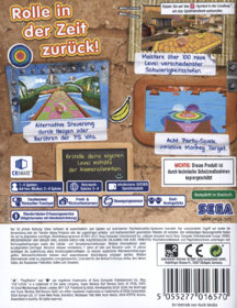 Super Monkey Ball: Banana Splitz - Box - Back (Germany) - 600x779