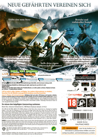 The Lord of the Rings: War in the North - Box - Back (Germany) - 3038x4275