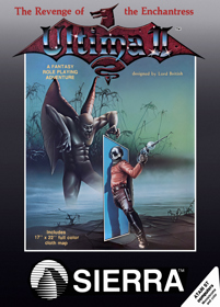 Ultima II: Revenge of the Enchantress - Box - Front - Reconstructed (World) - 1797x2500