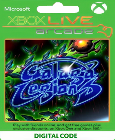 Galaga Legions - Fanart - Disc (World) - 1268x1540