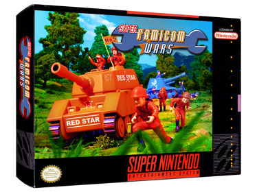 Super Famicom Wars - Box - 3D (World) - 1024x768