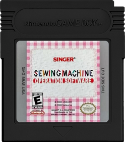 Singer Sewing Machine Operation Software - Fanart - Cart - Front (North America) - 1000x1132