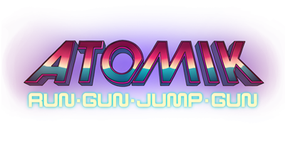 ATOMIK: RunGunJumpGun - Clear Logo (World) - 1400x700