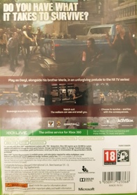 The Walking Dead: Survival Instinct - Box - Back (Europe) - 1190x1689