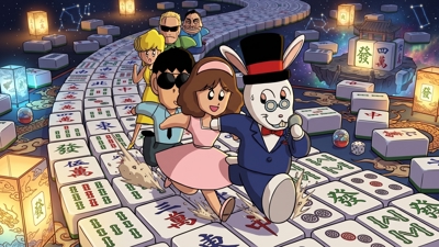 Gambler Jiko Chuushinha 2: Dorapon Quest - Fanart - Background (Japan) - 2730x1536