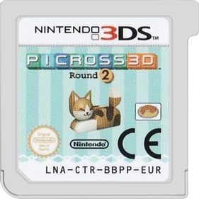 Picross 3D: Round 2 - Cart - Front (Europe) - 360x360
