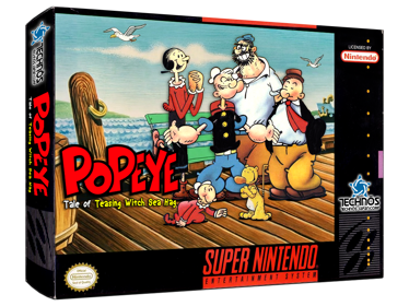 Popeye: Ijiwaru Majo Sea Hag no Maki - Box - 3D (World) - 1024x768