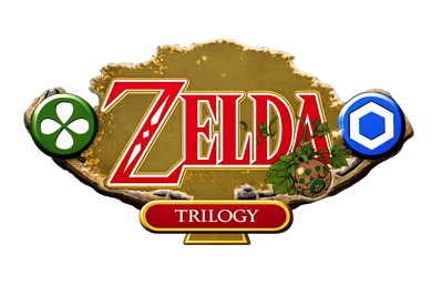 Zelda: GBC Trilogy - Clear Logo (World) - 1536x1024