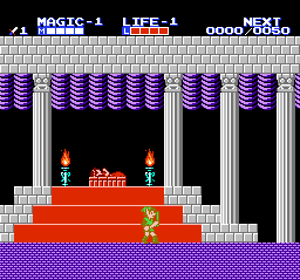 Zelda II: The Adventure of Link - Screenshot - Gameplay (World) - 256x239