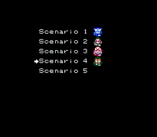 Karakuri Kengou Den Musashi Lord: Karakuribito Hashiru - Screenshot - Game Select (World) - 256x224