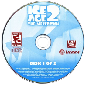 Ice Age 2: The Meltdown - Disc (North America) - 502x497