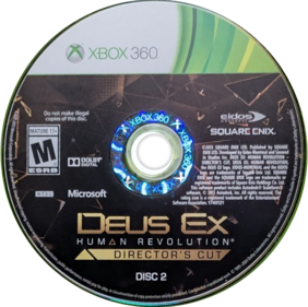 Deus Ex: Human Revolution Director's Cut - Disc (North America) - 534x532