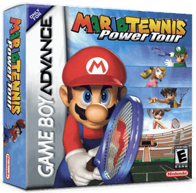 Mario Tennis: Power Tour - Box - 3D (North America) - 1016x998