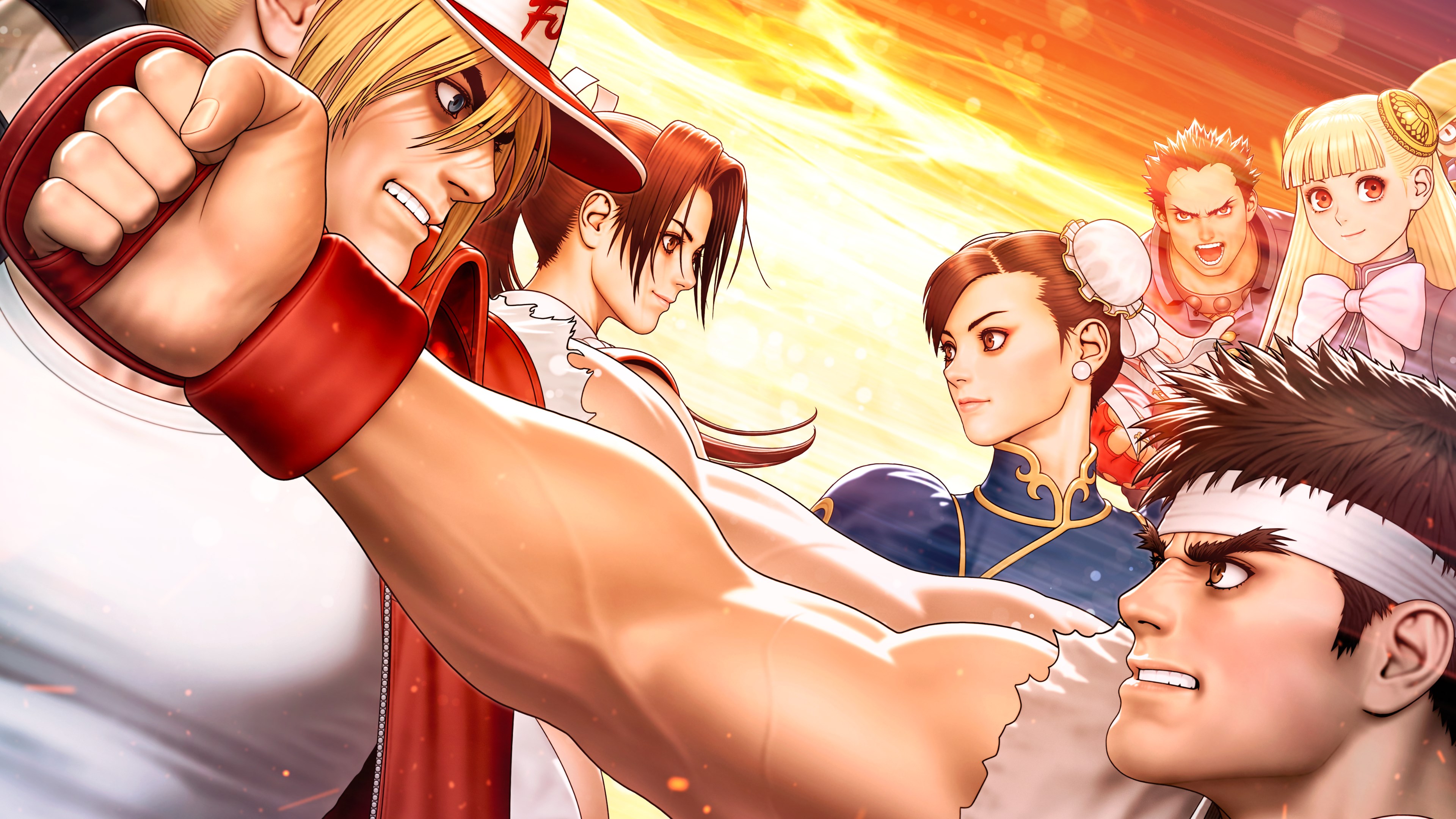 Illustration of Capcom Fighting Collection 2