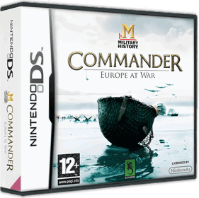 Military History Commander: Europe at War - Box - 3D (Europe) - 900x897