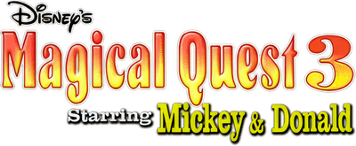 Mickey to Donald: Magical Adventure 3 - Clear Logo (World) - 1200x495