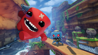 Super Meat Boy 3D - Fanart - Background (World) - 3840x2160