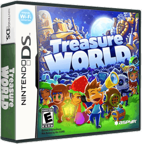 Treasure World - Box - 3D (North America) - 868x879