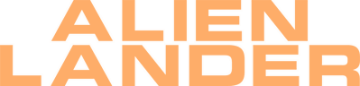 Alien Lander - Clear Logo (North America) - 2400x578