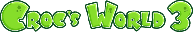 Croc's World 3 - Clear Logo (World) - 1036x175