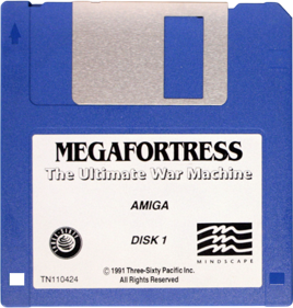 Megafortress - Disc (United Kingdom) - 589x617