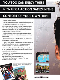 Road Rash - Advertisement Flyer - Front (United Kingdom) - 1670x2197