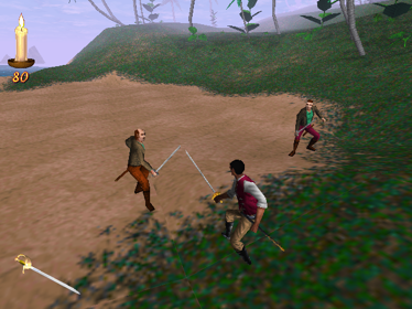 The Elder Scrolls Adventures: Redguard - Screenshot - Gameplay (World) - 640x480