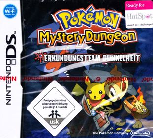 Pokémon Mystery Dungeon: Explorers of Darkness - Box - Front (Germany) - 886x800