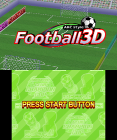 Arc Style: Soccer 3D - Screenshot - Game Title (World) - 400x480