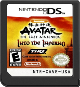 Avatar: The Last Airbender: Into the Inferno - Cart - Front (North America) - 517x564