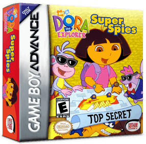 Dora the Explorer: Super Spies - Box - 3D (North America) - 1016x998