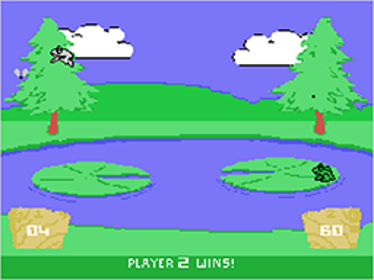 Frog Feast - Screenshot - Game Over (World) - 256x192