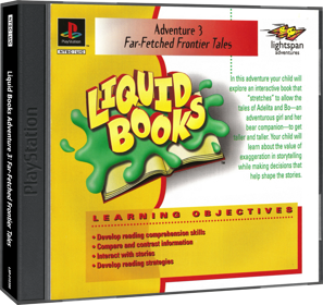 Liquid Books Adventure 3: Far-Fetched Frontier Tales - Box - 3D (North America) - 1409x1330