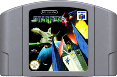 Star Fox 64 - Fanart - Cart - Front (World) - 1460x955
