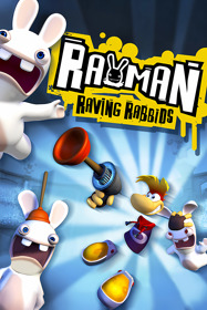 Rayman: Raving Rabbids - Fanart - Box - Front (Europe) - 1800x2700