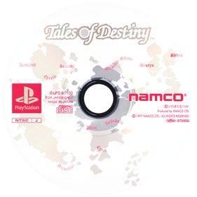 Tales of Destiny - Disc (Japan) - 600x600