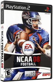 NCAA Football 08 - Box - 3D (North America) - 567x878
