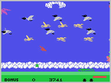 Frogger II: Threeedeep! - Screenshot - Gameplay (North America) - 256x192